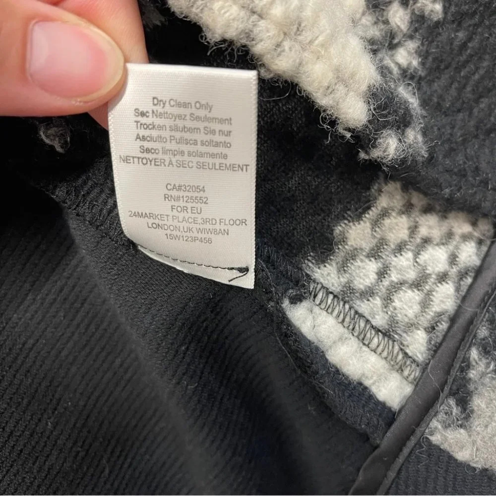 Anthropologie Guest Editor Wool Blend Open Long C… - image 7